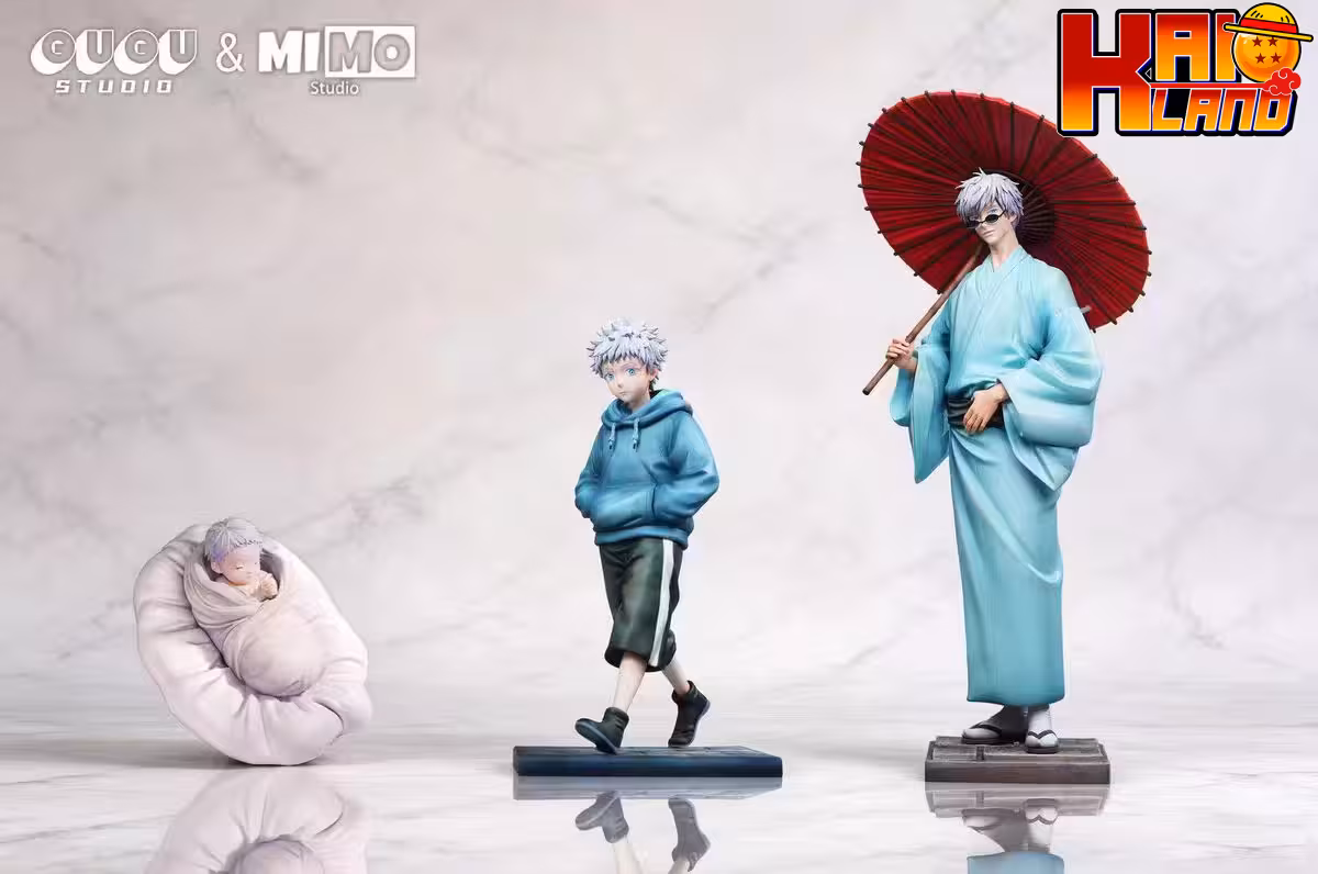 Jujutsu Kaisen Gugu x Mimo Studio Gojo Satoru Life Resin Statue