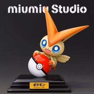 Pokemon miumiu Studio Victini Resin Statue