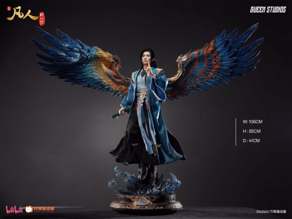 A Record of a Mortals Journey to Immortality Queen Studio Han Li Licensed Resin Statue 0