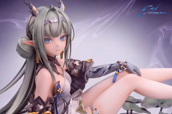 Arknights Endfield Ciel Indigo Studio Si Resin Statue 3