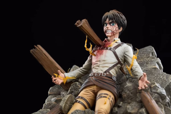 Attack On Titan KX Studio Eren Jeager Resin Statue 3