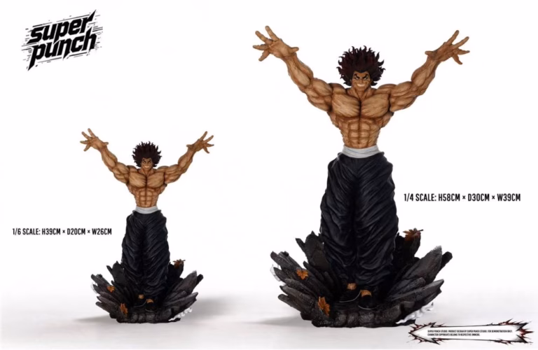 Baki SuperPunch Studio Yujiro Hanma Resin Statue