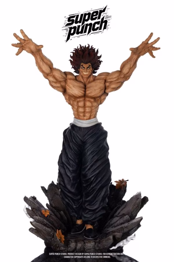 Baki SuperPunch Studio Yujiro Hanma Resin Statue 2