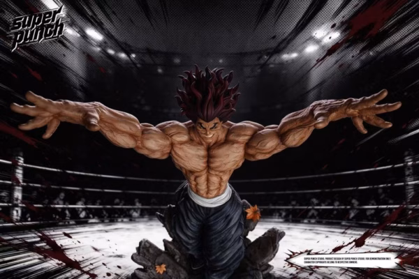 Baki SuperPunch Studio Yujiro Hanma Resin Statue 3