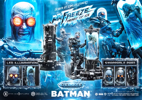 Batman Prime 1 Studio Mr Freeze Licensed Resin Statue 0