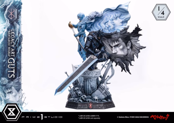Berserk Prime 1 Studio Legacy Art Guts Licensed Resin Statue 5