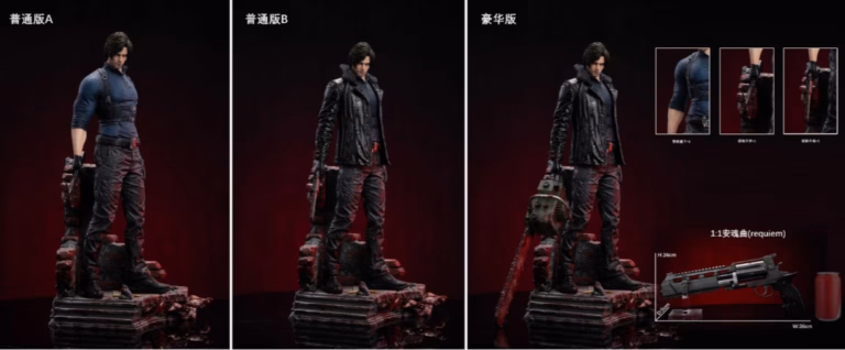 Resident Evil Sword x Wing Studio Leon S Kennedy Resin Statue