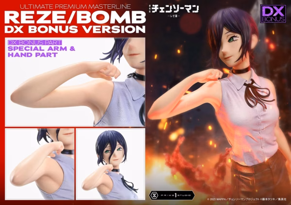 Chainsaw Man The Movie Reze Arc Prime 1 Studio Reze Bomb Licensed Resin Statue 8