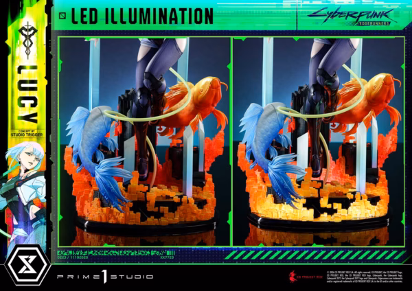 Cyberpunk Edgerunners Prime 1 Studio Lucy Licensed Resin Statue 2