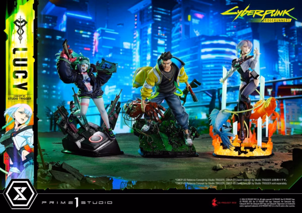 Cyberpunk Edgerunners Prime 1 Studio Lucy Licensed Resin Statue 5