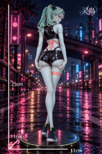 Cyberpunk LingDao Studio Cyberpunk Rebecca Resin Statue