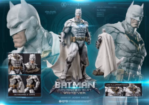 DC Comics Justice League Batman Prime 1 Studio Batman Advanced Suit White Licensed Resin Statue