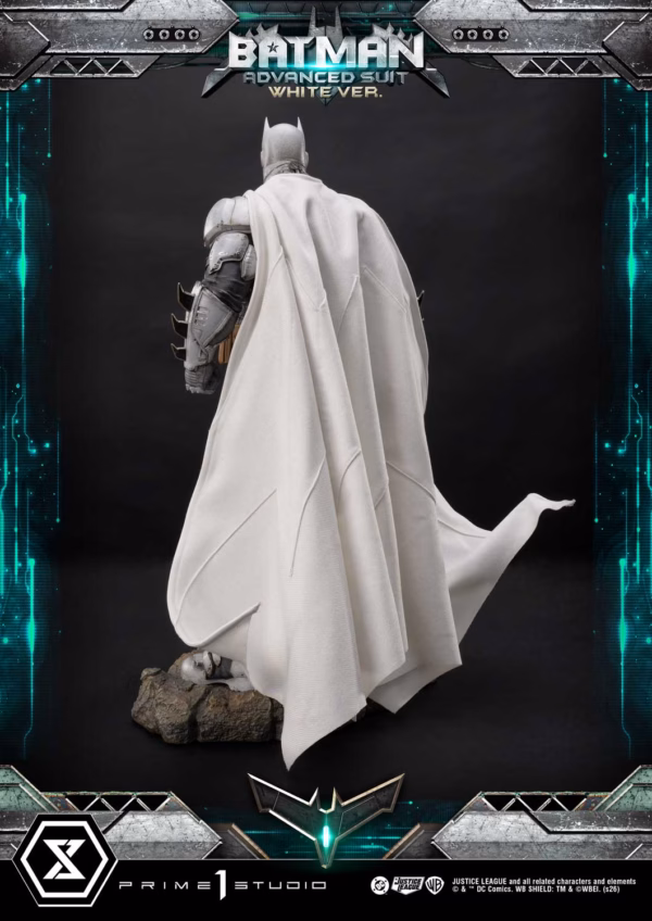 DC Comics Justice League Batman Prime 1 Studio Batman Advanced Suit White 5