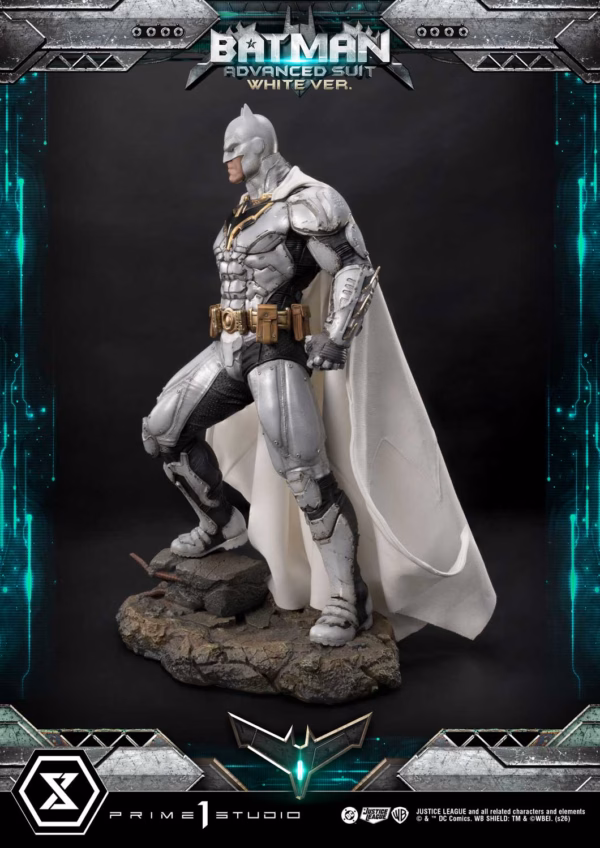 DC Comics Justice League Batman Prime 1 Studio Batman Advanced Suit White 6