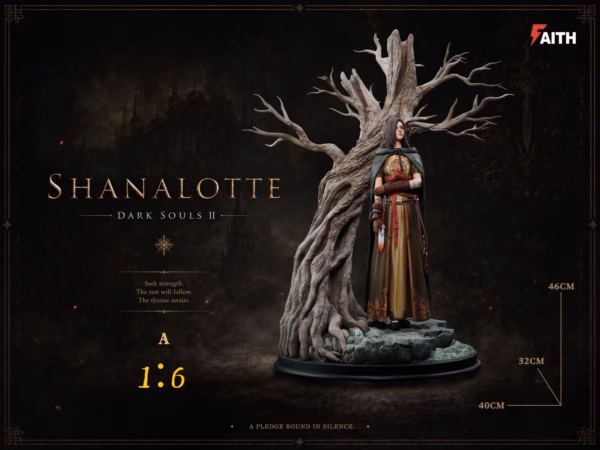 Dark Souls Faith Studio Emerald Herald Shanalotte Resin Statue