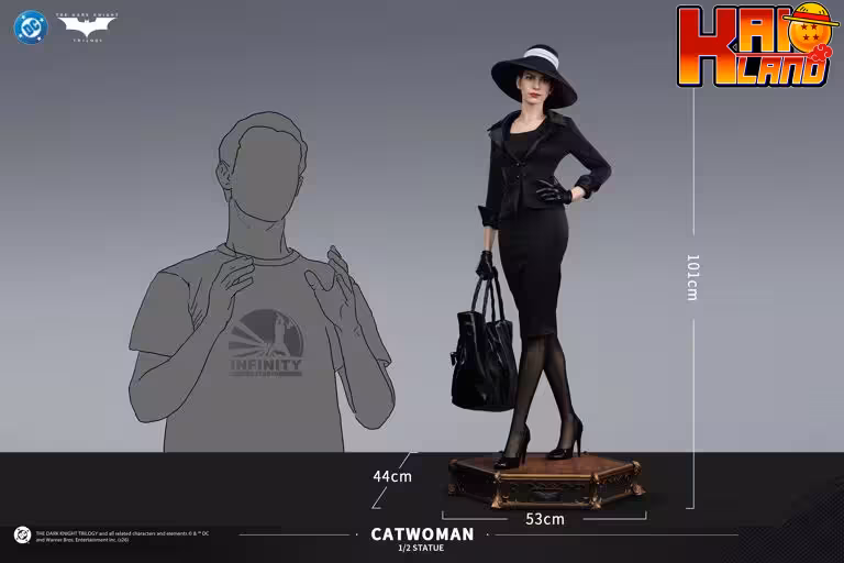 Dc The Dark Knight Rises Infinity Studio Catwoman Licensed Resin Statue