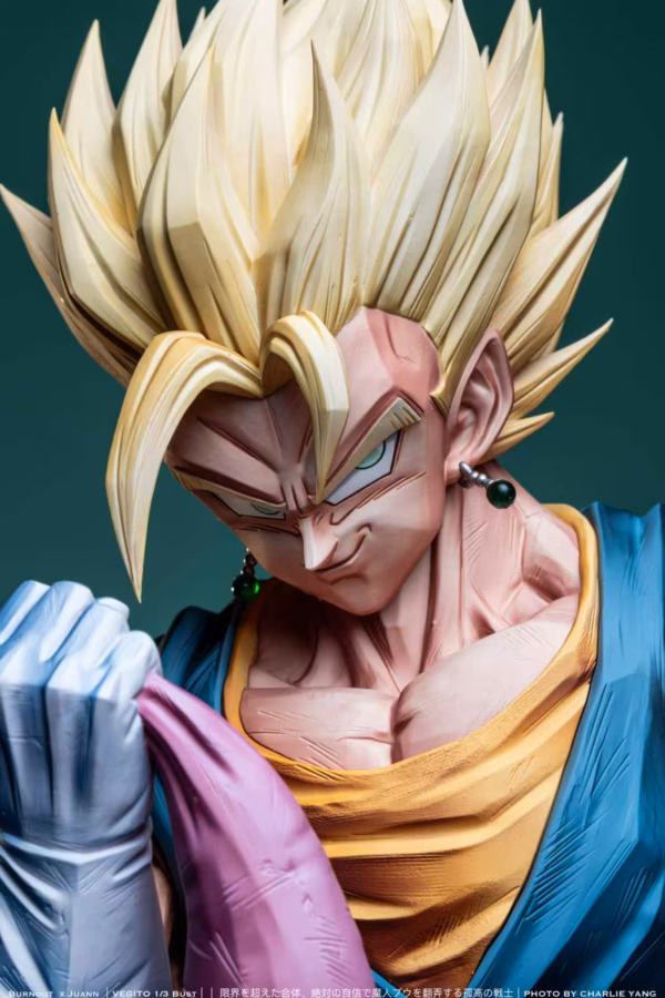 Dragon Ball Burnout x Juann Studio Vegito Bust Resin Statue 3