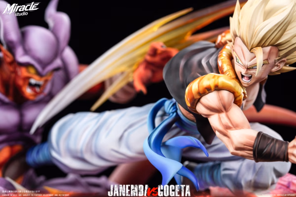 Dragon Ball Miracle Studio Gogeta vs Janemba Resin Statue 2