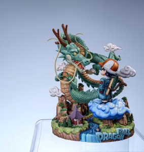Dragon Ball SO Studio Kid Goku x Shenron Resin Statue