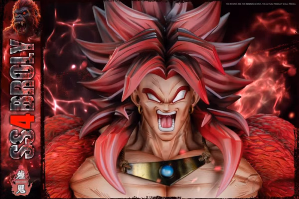 Dragon Ball Smokers Studio Super Saiyan 4 Broly Resin Statue 2