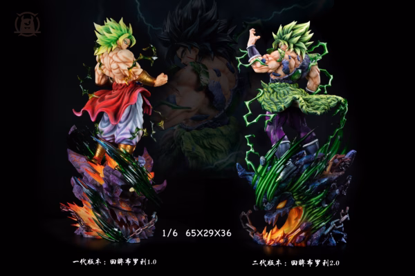 Dragon Ball Yi Shou Studio Broly Resin Statue 3