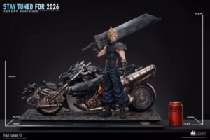 Final Fantasy Dream Boat Studio Cloud Strife Resin Statue