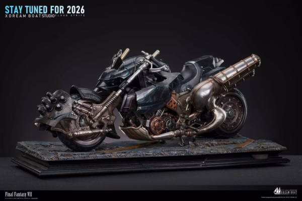 Final Fantasy Dream Boat Studio Cloud Strife Resin Statue 3