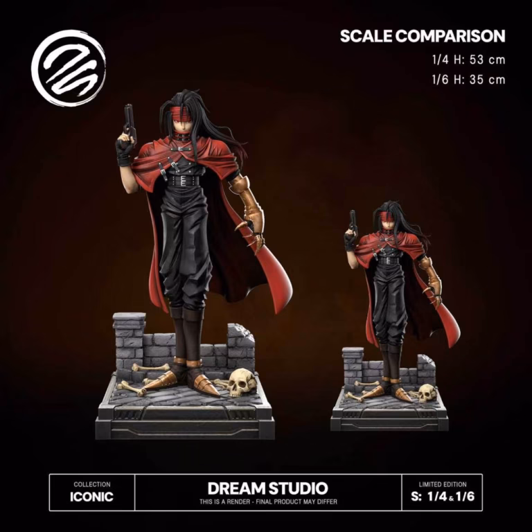 Final Fantasy Dream Studio Vincent Valentine Resin Statue