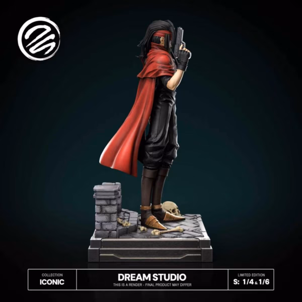 Final Fantasy Dream Studio Vincent Valentine Resin Statue 2