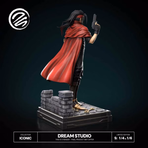 Final Fantasy Dream Studio Vincent Valentine Resin Statue 3