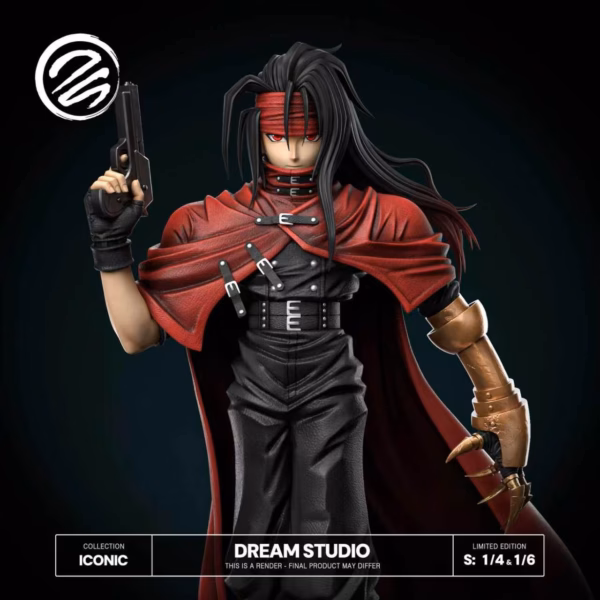 Final Fantasy Dream Studio Vincent Valentine Resin Statue 6