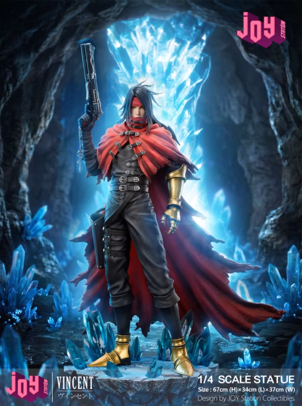 Final Fantasy Joy Station Vincent Veluntine Resin Statue 2