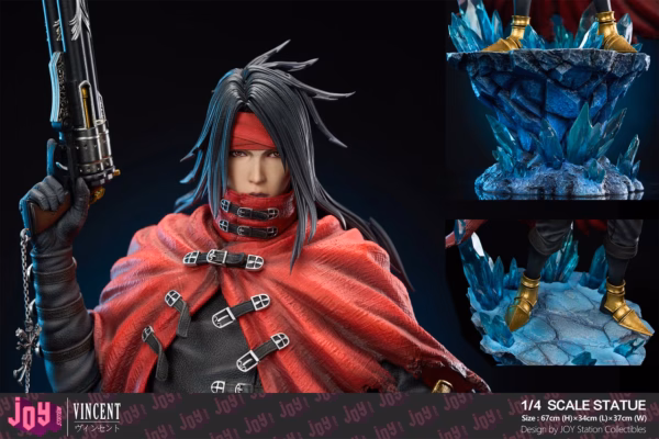 Final Fantasy Joy Station Vincent Veluntine Resin Statue 3