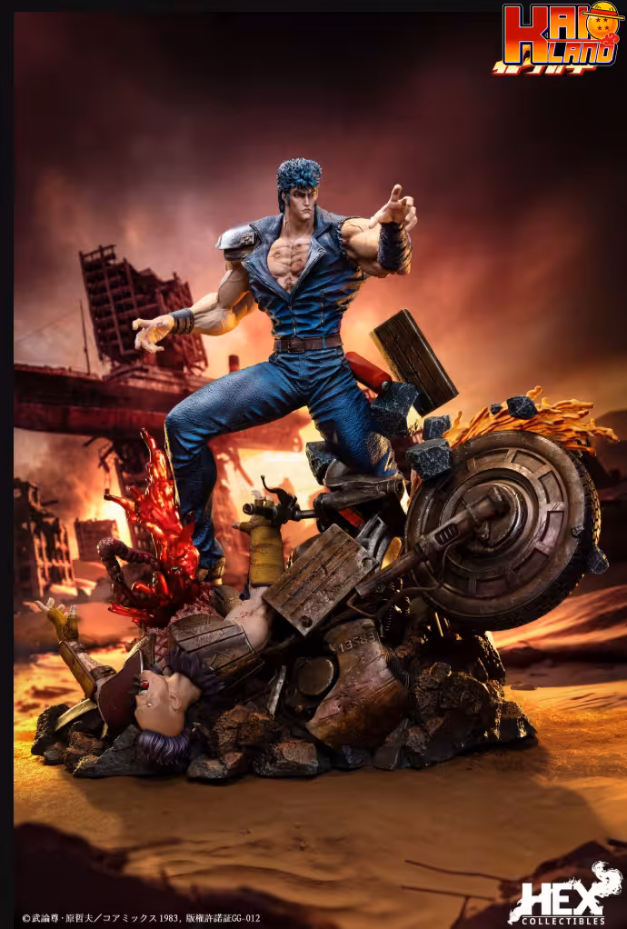 Fist of the North Star HEX Collectibles Kenshiro Licensed Resin Statue