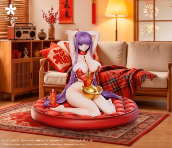 Frieren Beyond Journeys End Sakura Studio Fern New Year Version Resin Statue 1