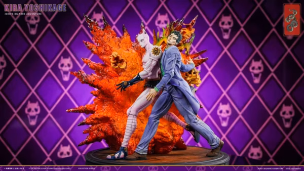 JoJos Bizarre Adventure Meraki Studio Yoshikage Kira Resin Statue 2