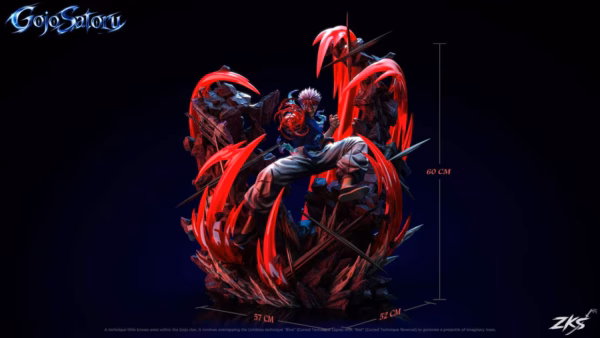 Jujutsu Kaisen Zenkai Studio Gojo Satoru Resin Statue 5