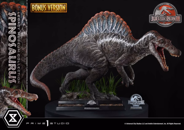 Jurassic Park III Prime 1 Studio Spinosaurus Licensed Resin Statue 5
