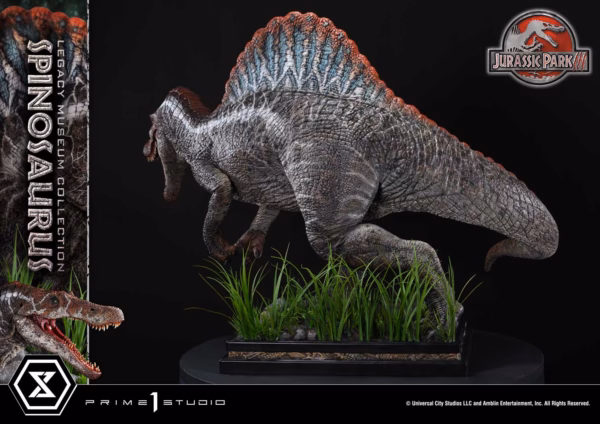 Jurassic Park III Prime 1 Studio Spinosaurus Licensed Resin Statue 6
