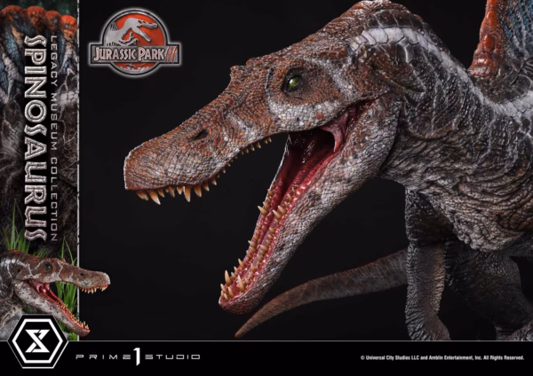 Jurassic Park III Prime 1 Studio Spinosaurus Licensed Resin Statue 7