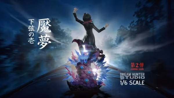 Kimetsu No Yaiba Dream Hunter Studio Kokushibo x Enmu Resin Statue 1