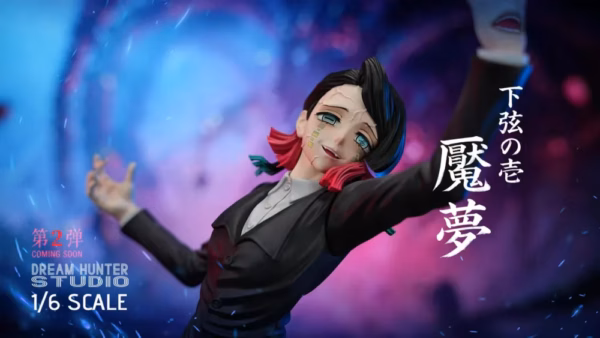 Kimetsu No Yaiba Dream Hunter Studio Kokushibo x Enmu Resin Statue 2