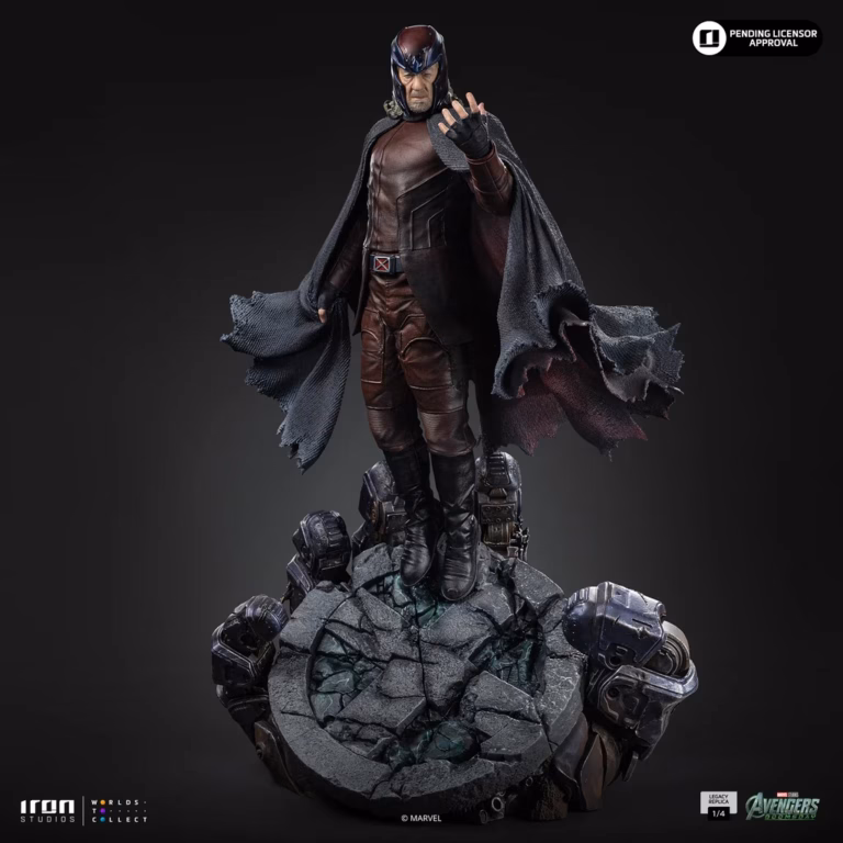 Marvel Avengers Doomsday Iron Studio Magneto Licensed Resin Statue