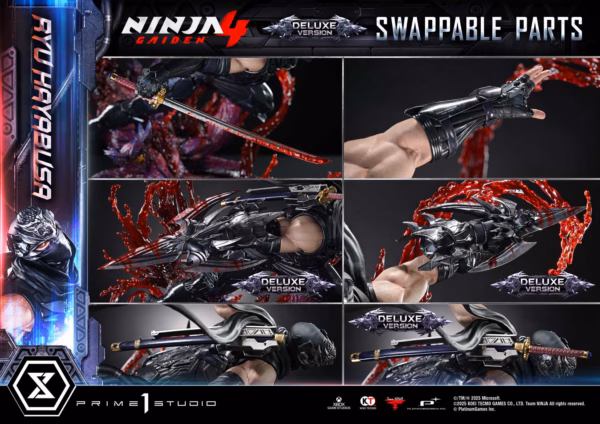 Ninja Gaiden 4 Prime 1 Ryu Hayabusa Licensed Resin Statue 2