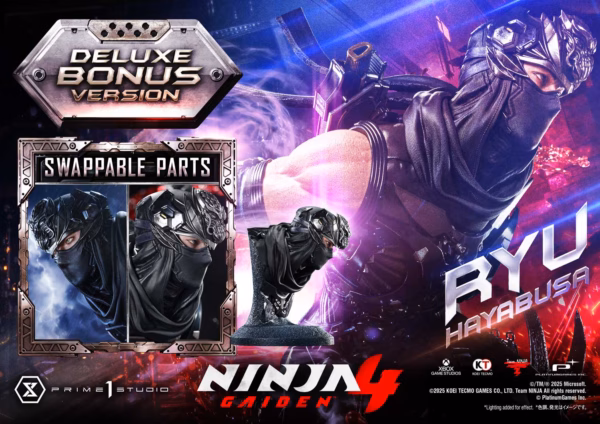 Ninja Gaiden 4 Prime 1 Ryu Hayabusa Licensed Resin Statue 6