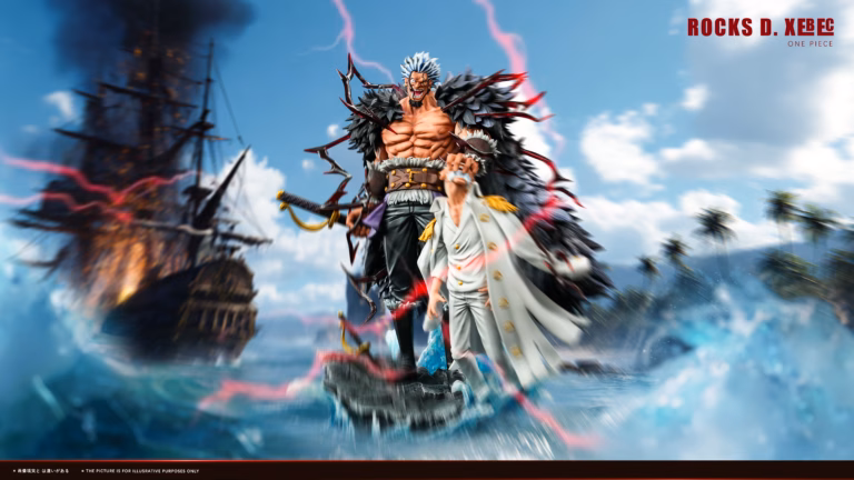 One Piece Jike Studio Rocks D Xebec Resin Statue