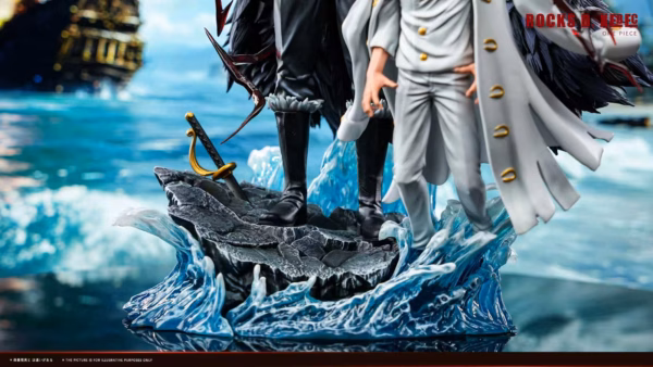 One Piece Jike Studio Rocks D Xebec Resin Statue 3