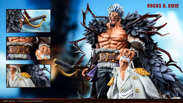 One Piece Jike Studio Rocks D Xebec Resin Statue 5