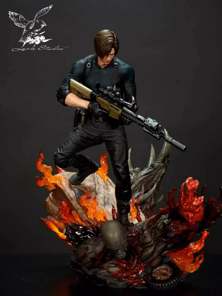 Resident Evil Lark Studio Requiem Leon Resin Statue