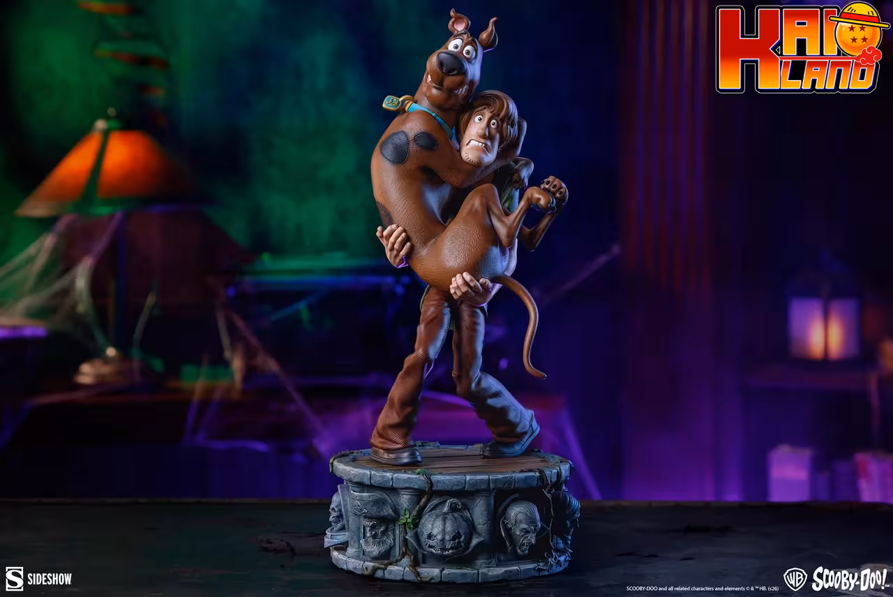 Scooby Doo Mystery Incorporated Sideshow Collectibles Scooby Doo x Shaggy Licensed Resin Statue
